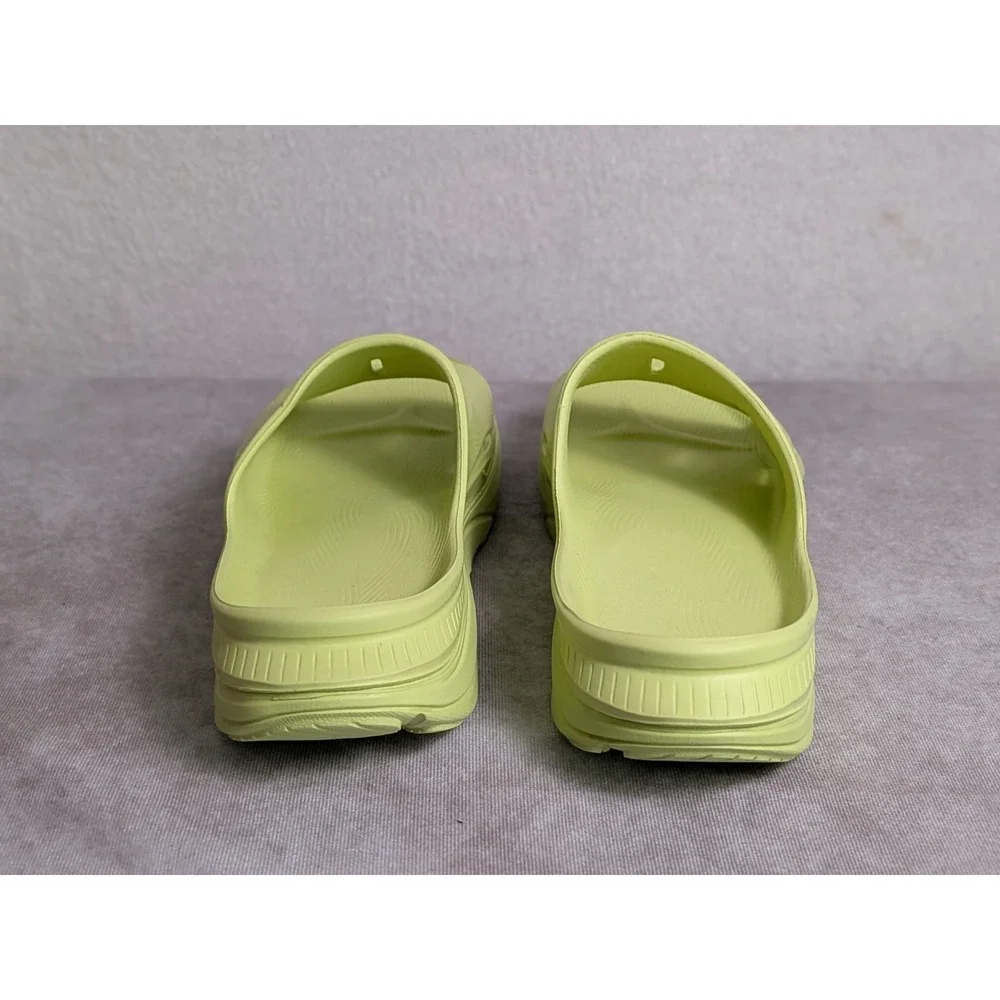 Hoka Ora Recovery Slide 3 Lime Green Mens Size 13 Slip On Sandals 1134527